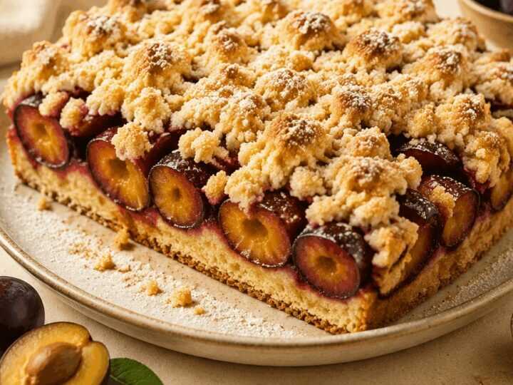 Köstliches Zwetschken-Streuselkuchen-Rezept, das Sie unbedingt probieren müssen!
