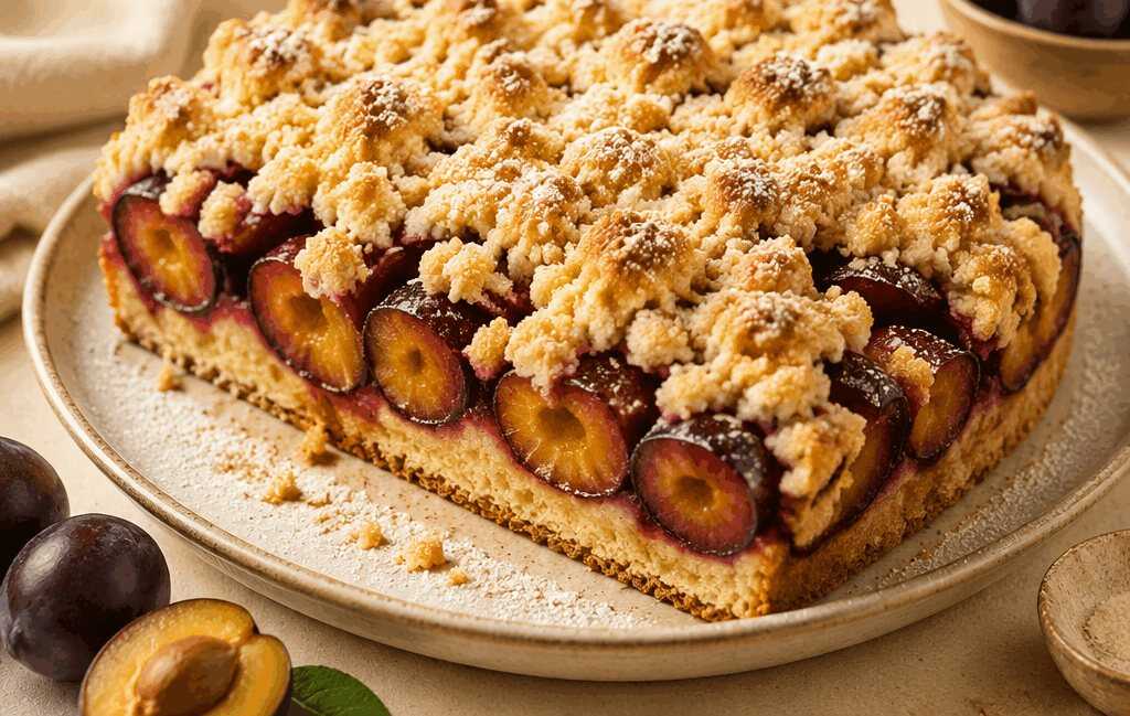 Köstliches Zwetschken-Streuselkuchen-Rezept, das Sie unbedingt probieren müssen!
