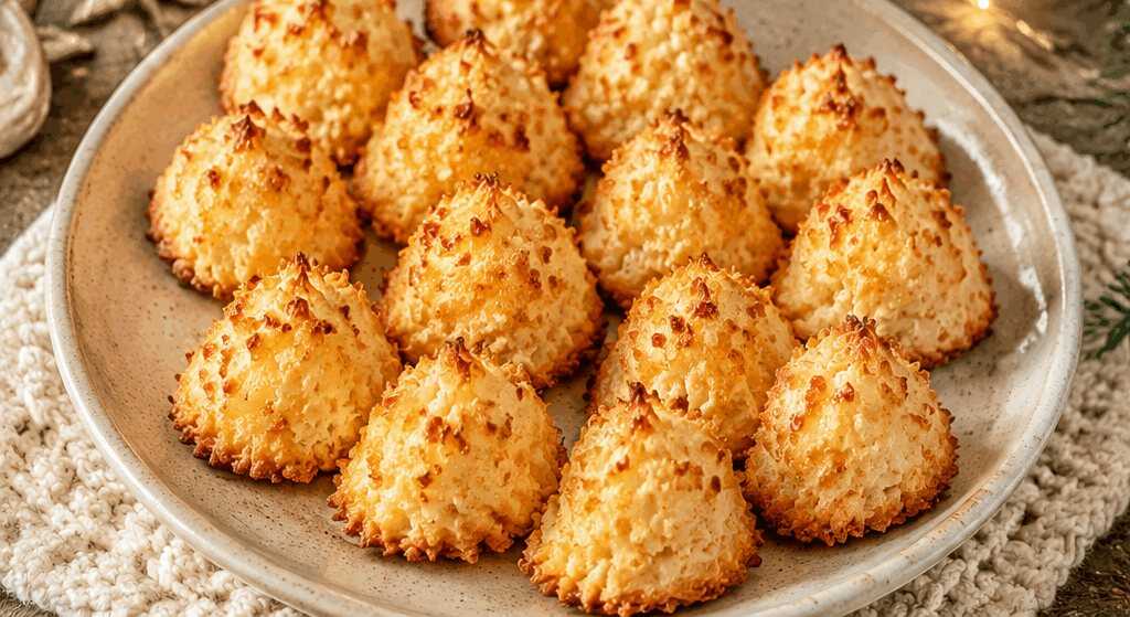 Kokosmakronen aus nur 3 Zutaten – Einfach wie vom Bäcker!