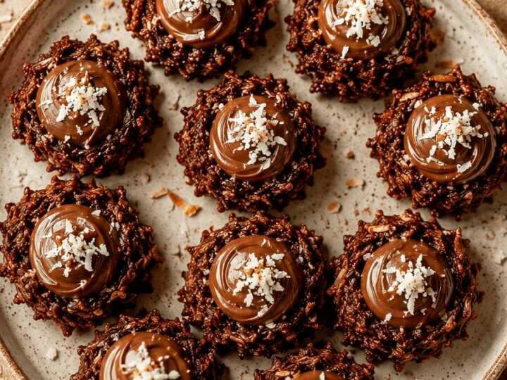 Kokos-Nutella-Überraschung: Zaubere verführerische Schoko-Nester