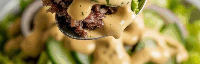 Kopfsalat mit Omas Sahne-Zitronen-Dressing