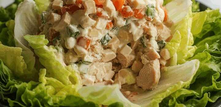 Kopfsalat mit Sahne-Dressing traditionell