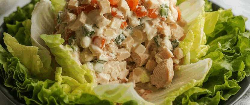 Kopfsalat mit Sahne-Dressing traditionell