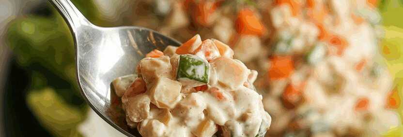 Kopfsalat mit Sahne-Dressing traditionell – so sieht es fertig aus