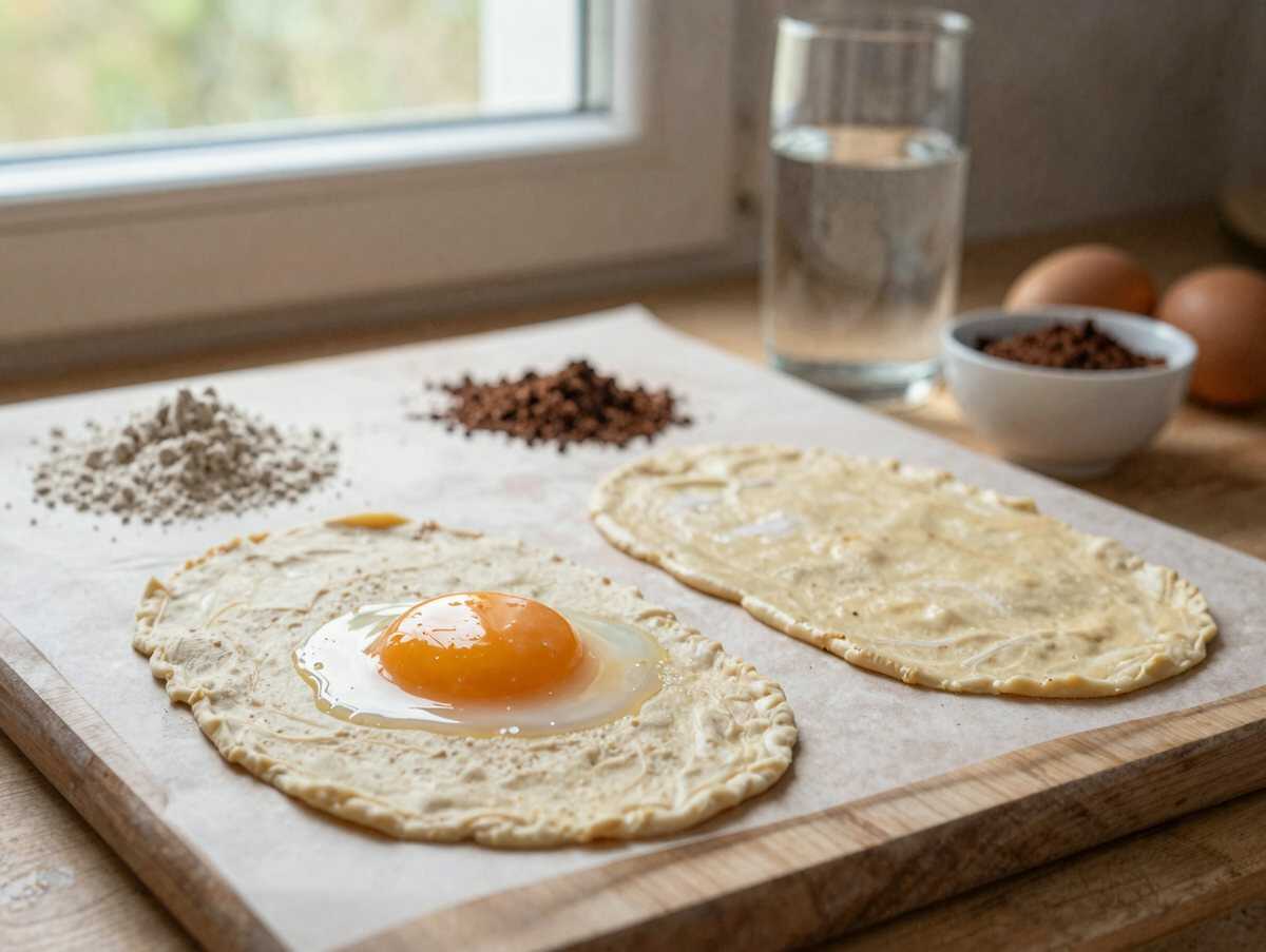 Kreatives Biskuitrollen-Rezept: Der unglaubliche Finger-Trick! – während der Zubereitung