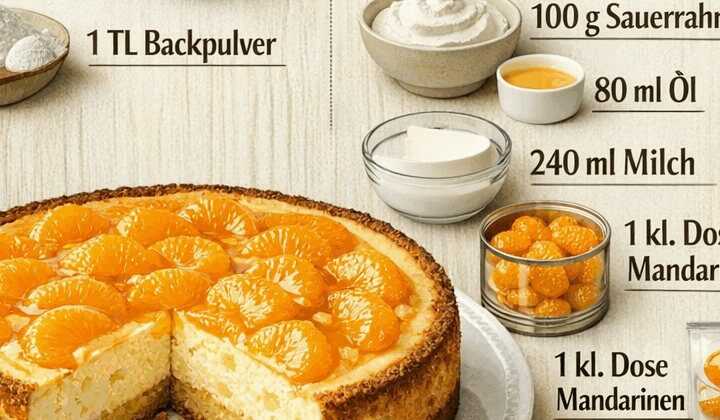 Kuchen für Faule: In Nur 5 Minuten Im Ofen!