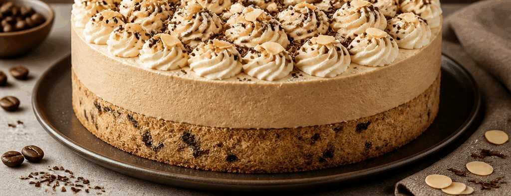 Kühle Erfrischung: Das unwiderstehliche Rezept für Eiskaffee-Sahne-Torte!