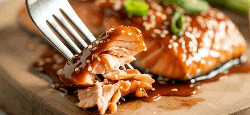 Lachs Teriyaki aus der Heißluftfritteuse
