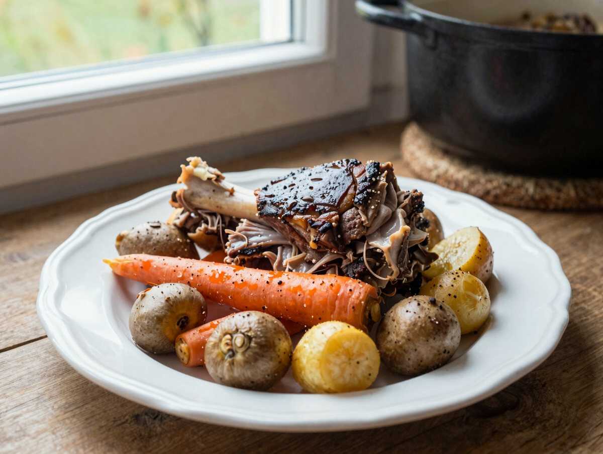 Lamm-Hotpot mit Wurzelgemüse: Ihr ultimatives Wohlfühl-Dinner! – während der Zubereitung