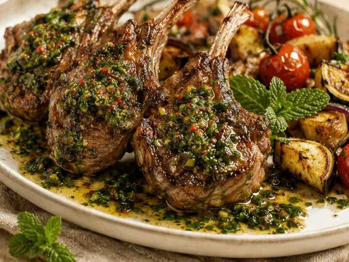 Lammkoteletts mit Minz-Chimichurri: Das unvergessliche Dinner für den Muttertag!