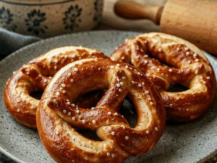 Laugenbrezeln wie vom Bäcker aus dem Airfryer – Omas Küche im Schnelldurchlauf