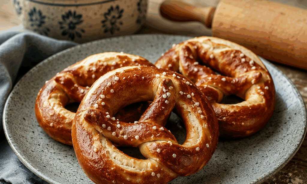Laugenbrezeln wie vom Bäcker aus dem Airfryer – Omas Küche im Schnelldurchlauf