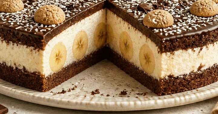 Leckere Bananen-Amaretto-Torte mit Quark-Creme – Ein Muss für Naschkatzen!