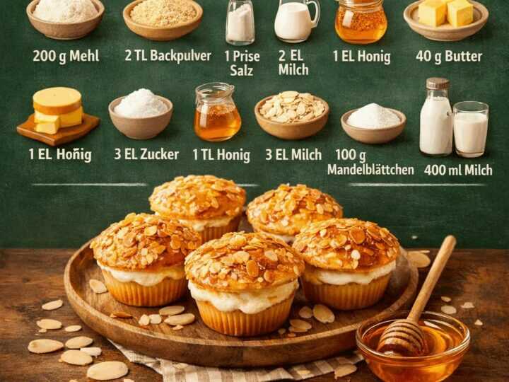 Leckere Bienenstich-Muffins, die du probieren musst!