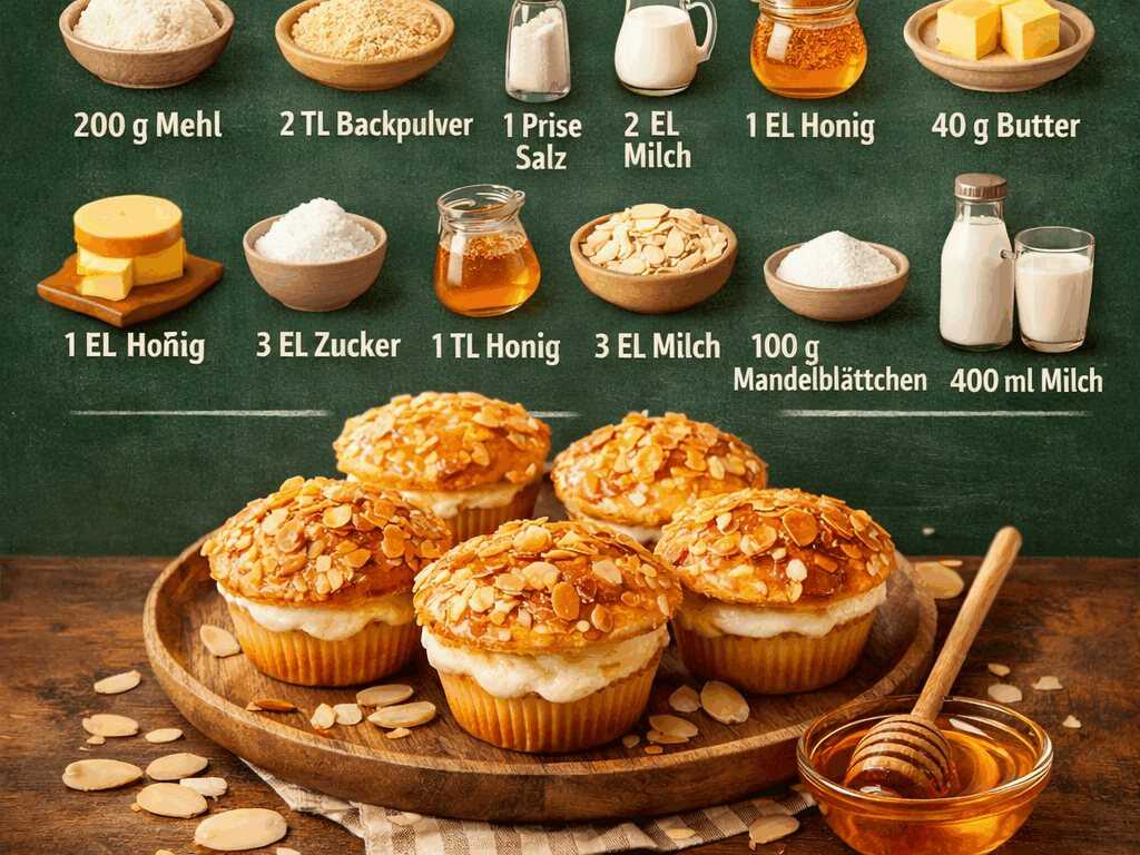 Bienenstich-Muffins