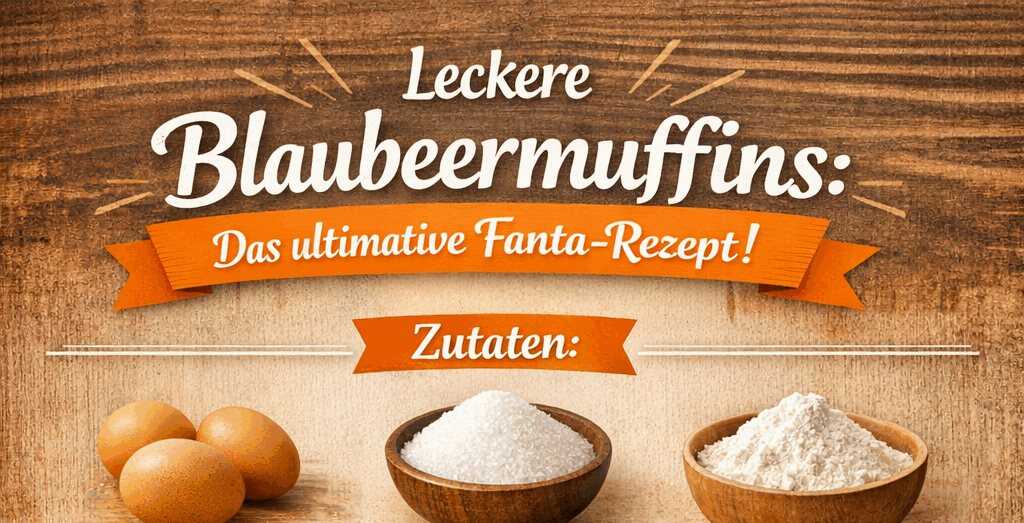 Leckere Blaubeermuffins: Das ultimative Fanta-Rezept! – so sieht es fertig aus
