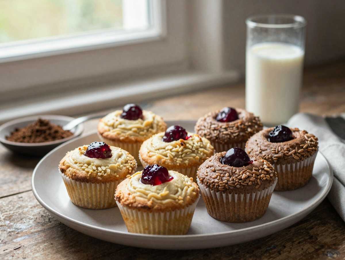 Leckere Donauwellen Muffins: Das unwiderstehliche Rezept, das du probieren musst! – während der Zubereitung