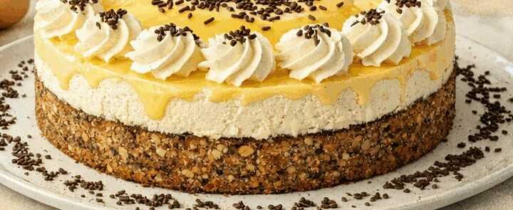 Leckere Eierlikörtorte auf einem saftigen Nussboden – So gelingt dir der Klassiker!