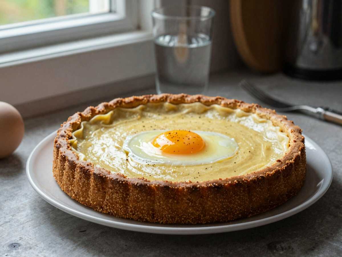 Leckere Eierlikörtorte auf einem saftigen Nussboden – So gelingt dir der Klassiker! – während der Zubereitung