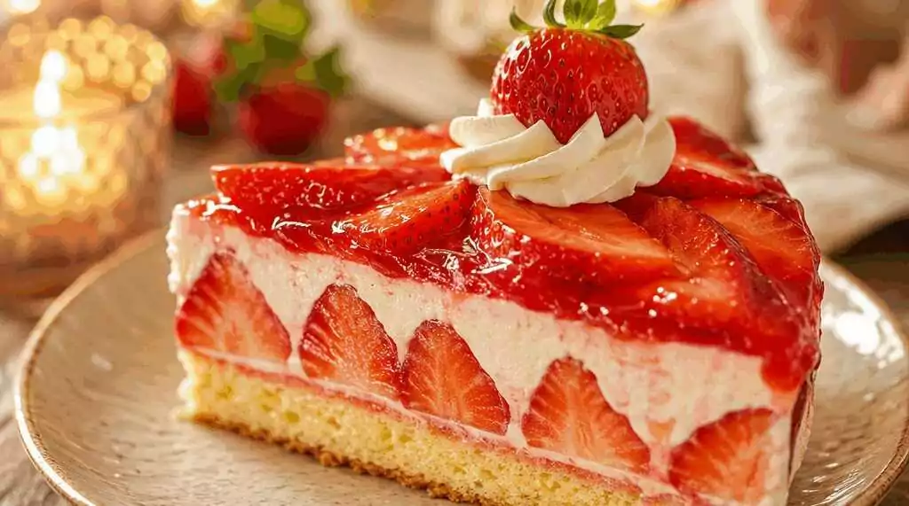 Leckere Erdbeertorte, die Du probieren musst! – so sieht es fertig aus