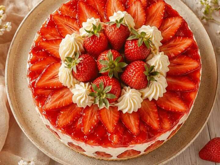 Leckere Erdbeertorte, die Du probieren musst!