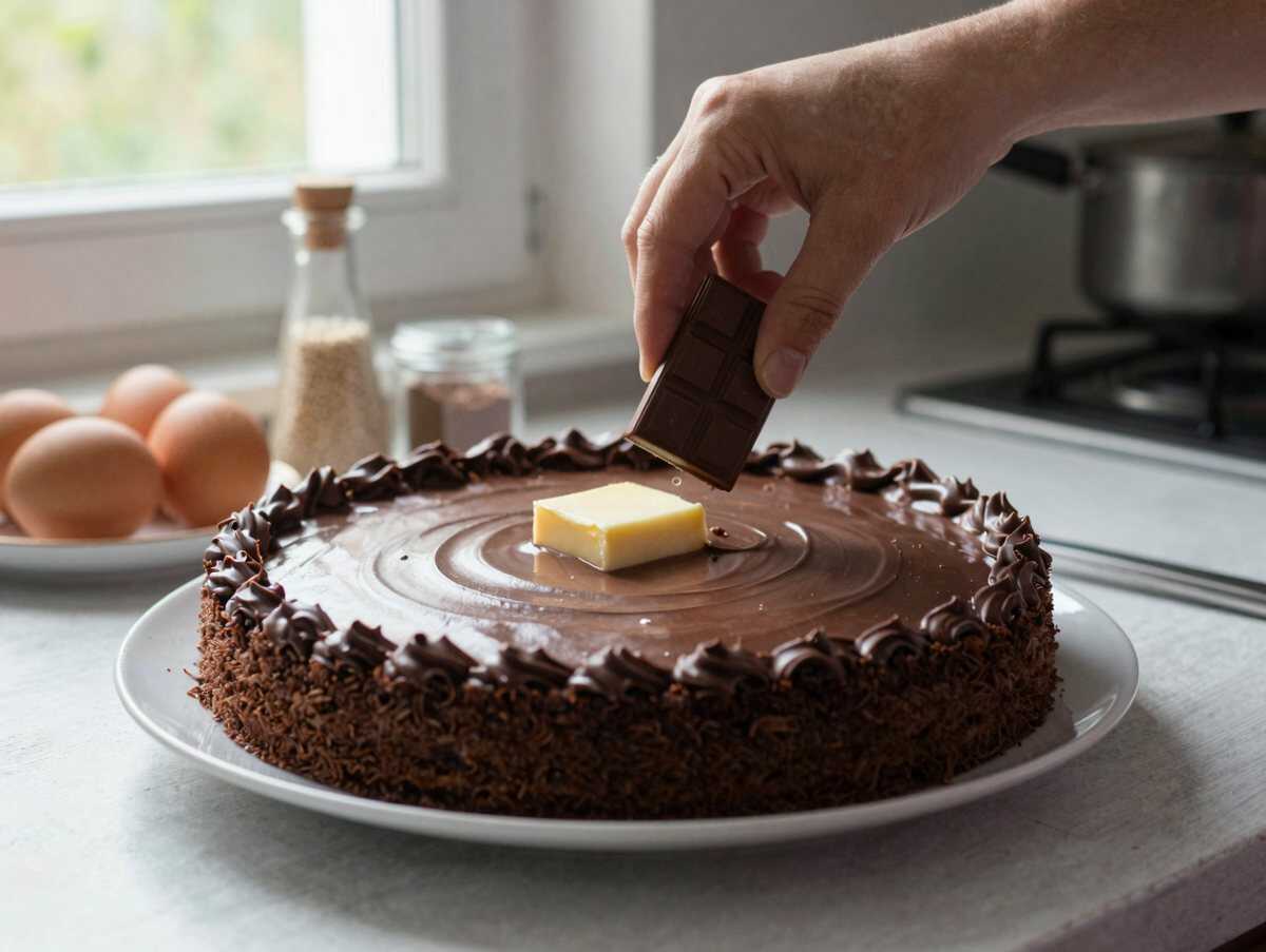 Leckere Himbeer-Schoko-Torte: Dein neues Lieblingsrezept! – während der Zubereitung