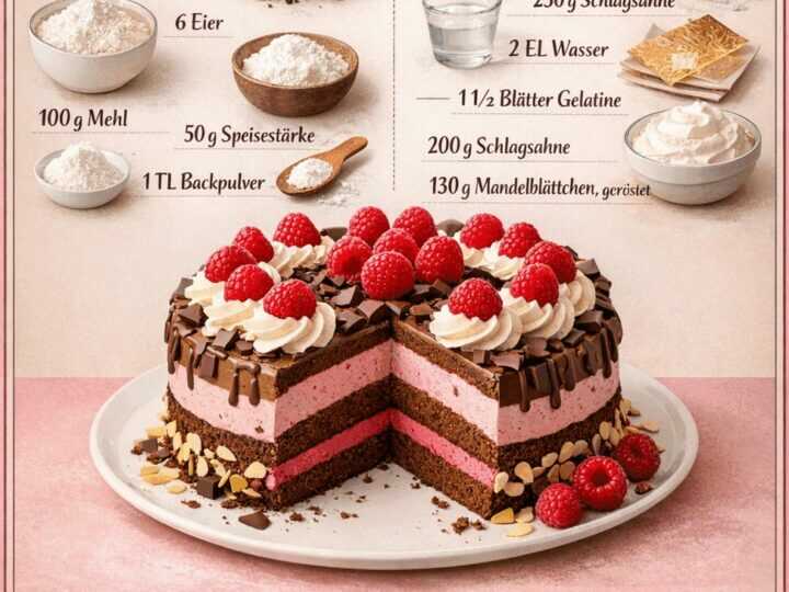 Leckere Himbeer-Schoko-Torte: Dein neues Lieblingsrezept!