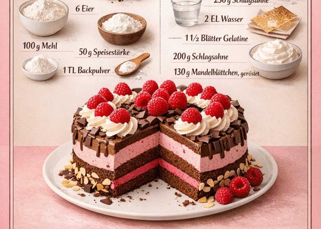 Himbeer-Schoko-Torte