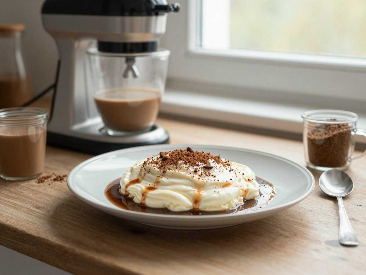 Leckere Kaffeecreme: In nur 2 Minuten selbst gemacht! – während der Zubereitung