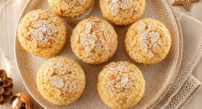 Leckere Mandel-Muffins in Minuten aus der Mikrowelle zaubern!