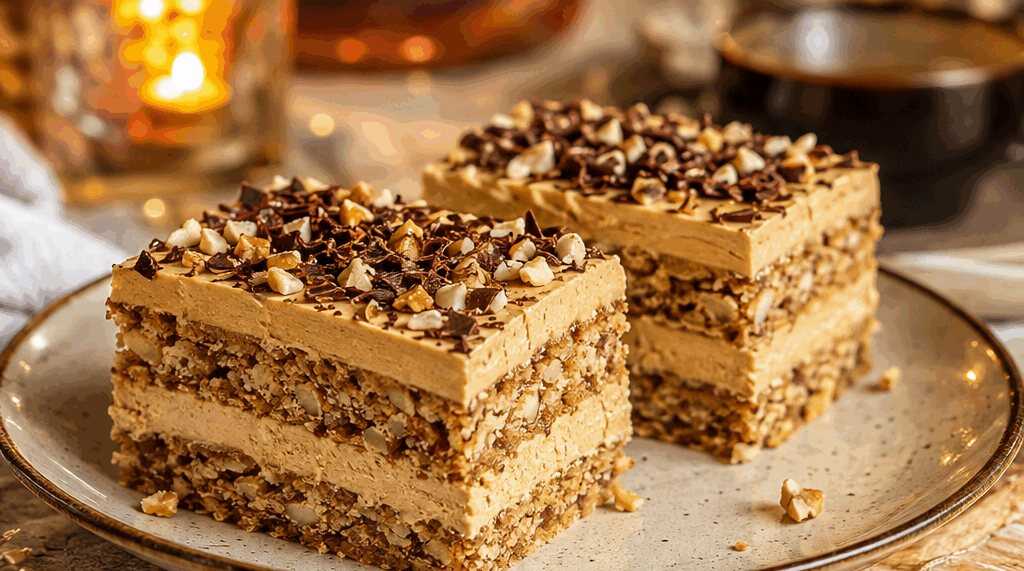 Nussschnitten mit unwiderstehlicher Kaffee-Creme – Probieren Sie es