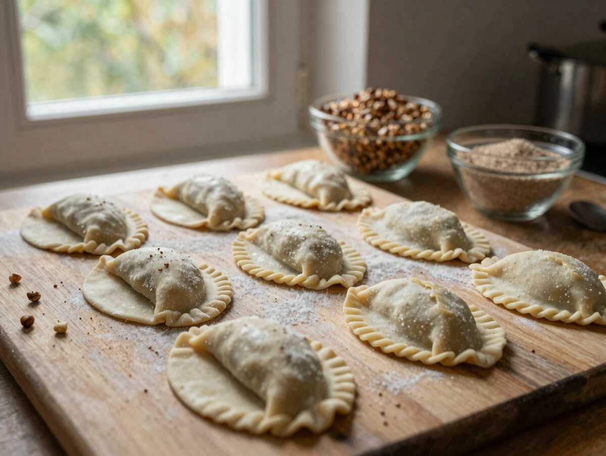 Leckere Nusstaschen: Dieses Rezept musst du probieren! – während der Zubereitung