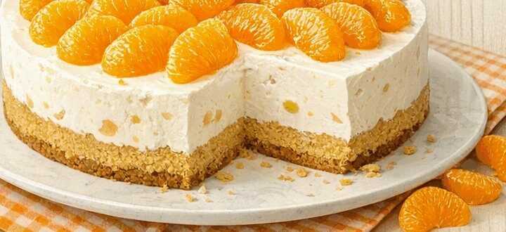 Leckere Philadelphia-Mandarinen-Torte: Einfaches Rezept ohne Backen!
