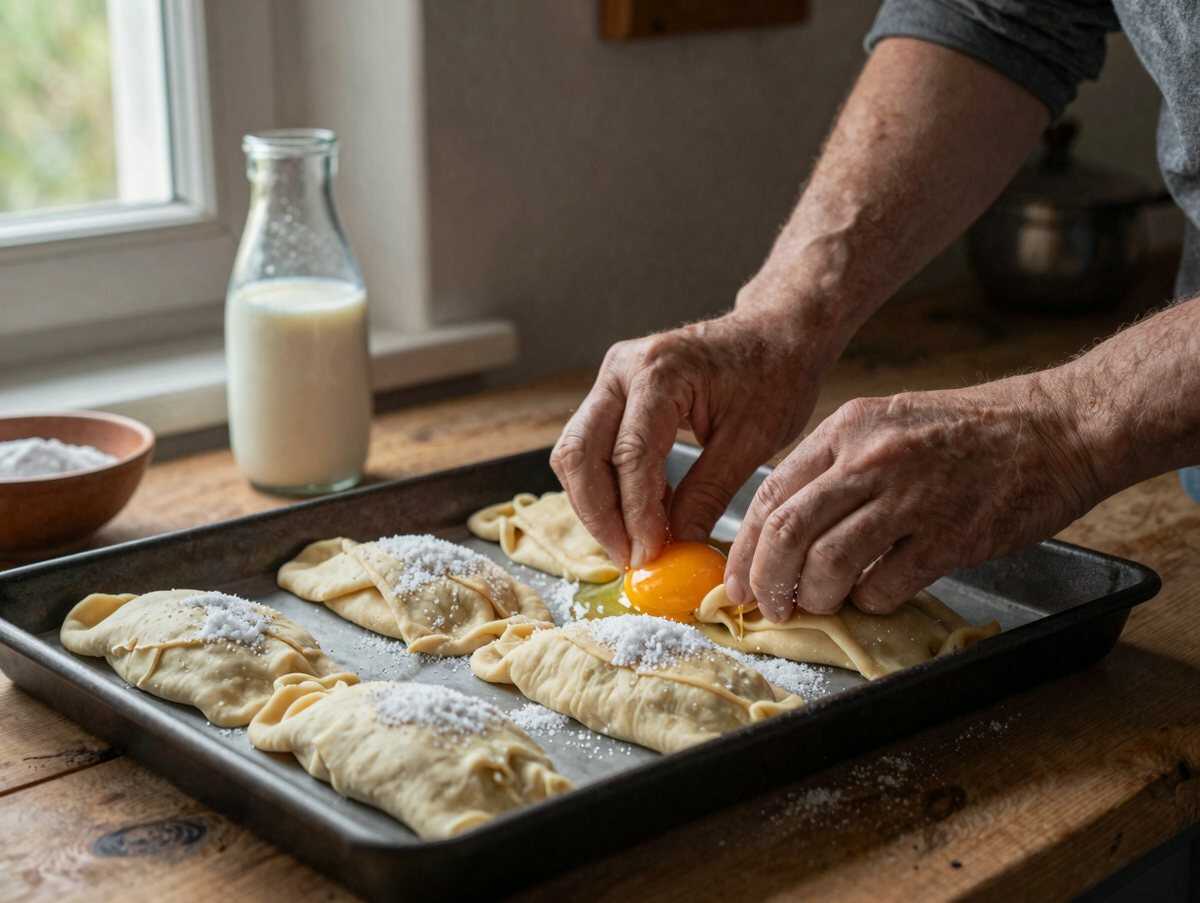 Leckere Schaumrollen: Das unwiderstehliche Rezept, das du probieren musst! – während der Zubereitung