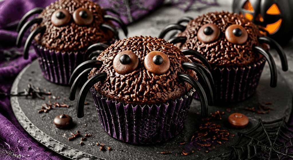 Spinnenmuffins