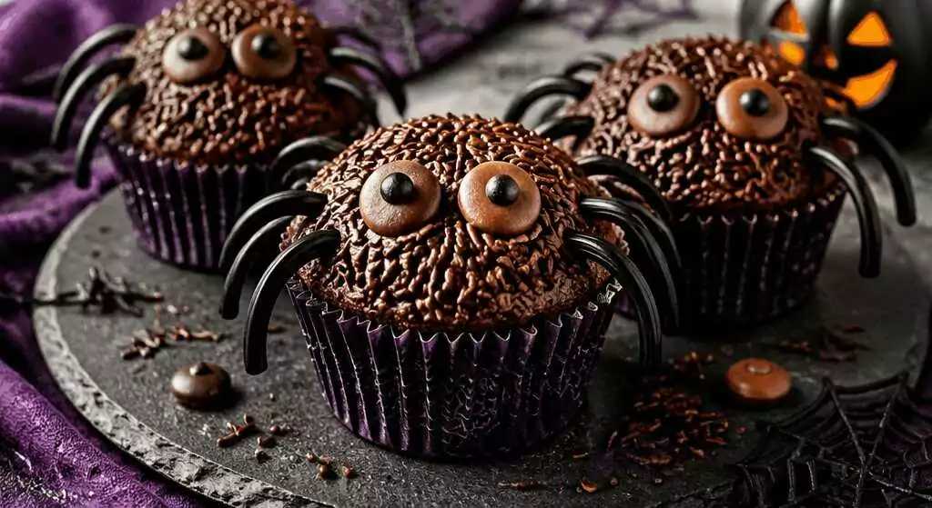 Spinnenmuffins