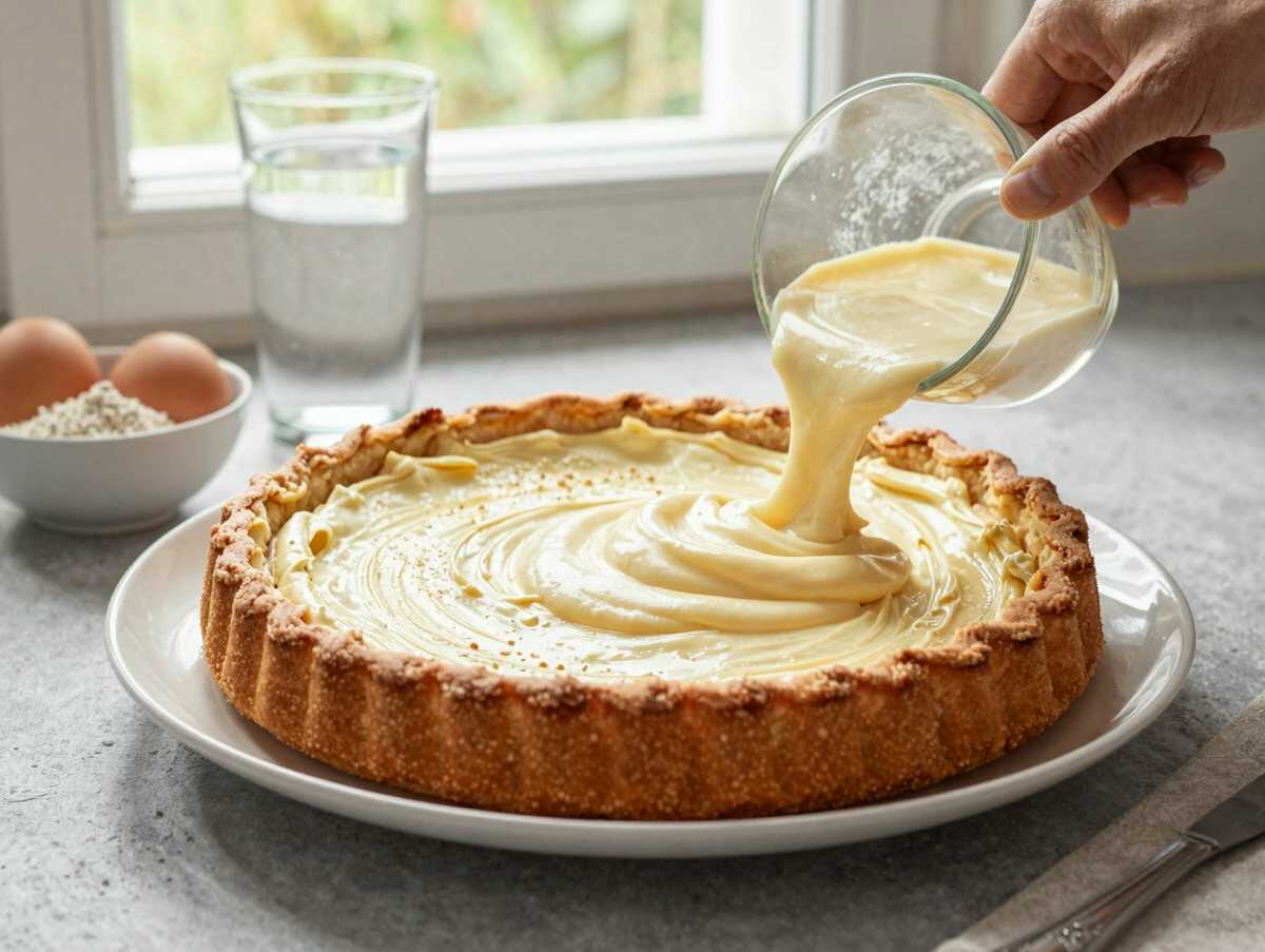 Leckere Windbeutel-Torte: Einfache Rezepte für Naschkatzen! – während der Zubereitung