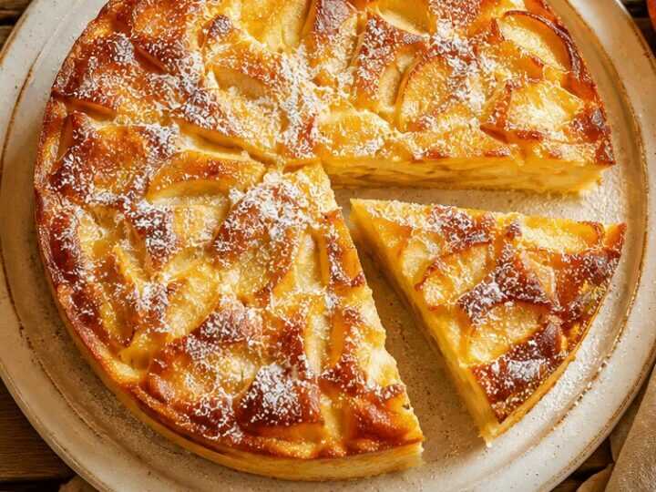 Leckerer Apfelpudding-Kuchen, den du probieren musst!