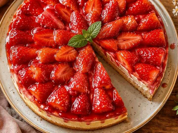 Leckerer Erdbeerkuchen, der dich verzaubern wird!