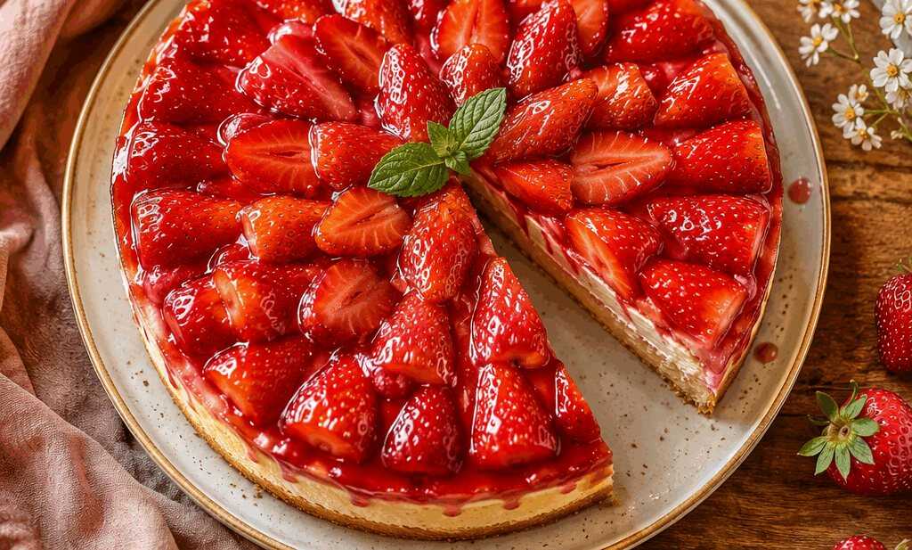 Leckerer Erdbeerkuchen, der dich verzaubern wird!