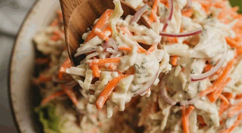 Jamie Oliver’s Salat mit 1 kg Weißkohl