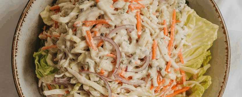 Leckerer Jamie Oliver’s Salat mit 1 kg Weißkohl – so sieht es fertig aus