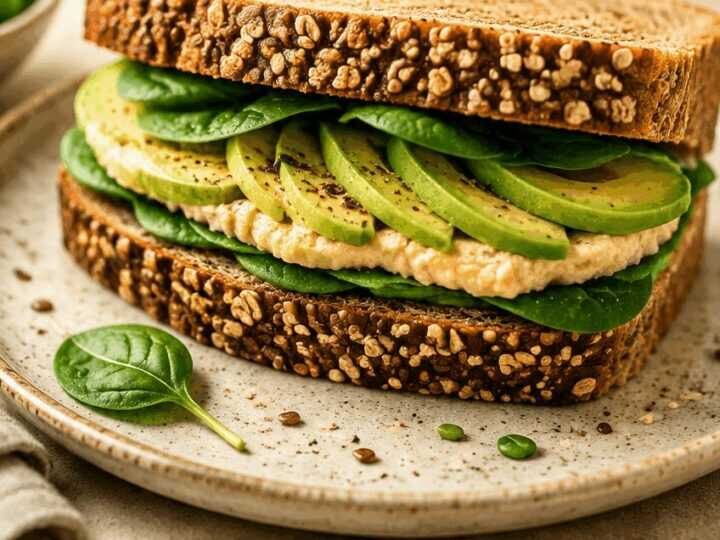 Leckerer Veggie-Hummus-Sandwich: Der gesunde Lunch, den Sie lieben werden!