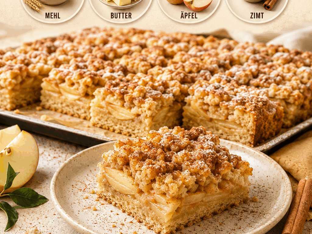 Leckeres Apfelblech Rezept, das du unbedingt ausprobieren musst!