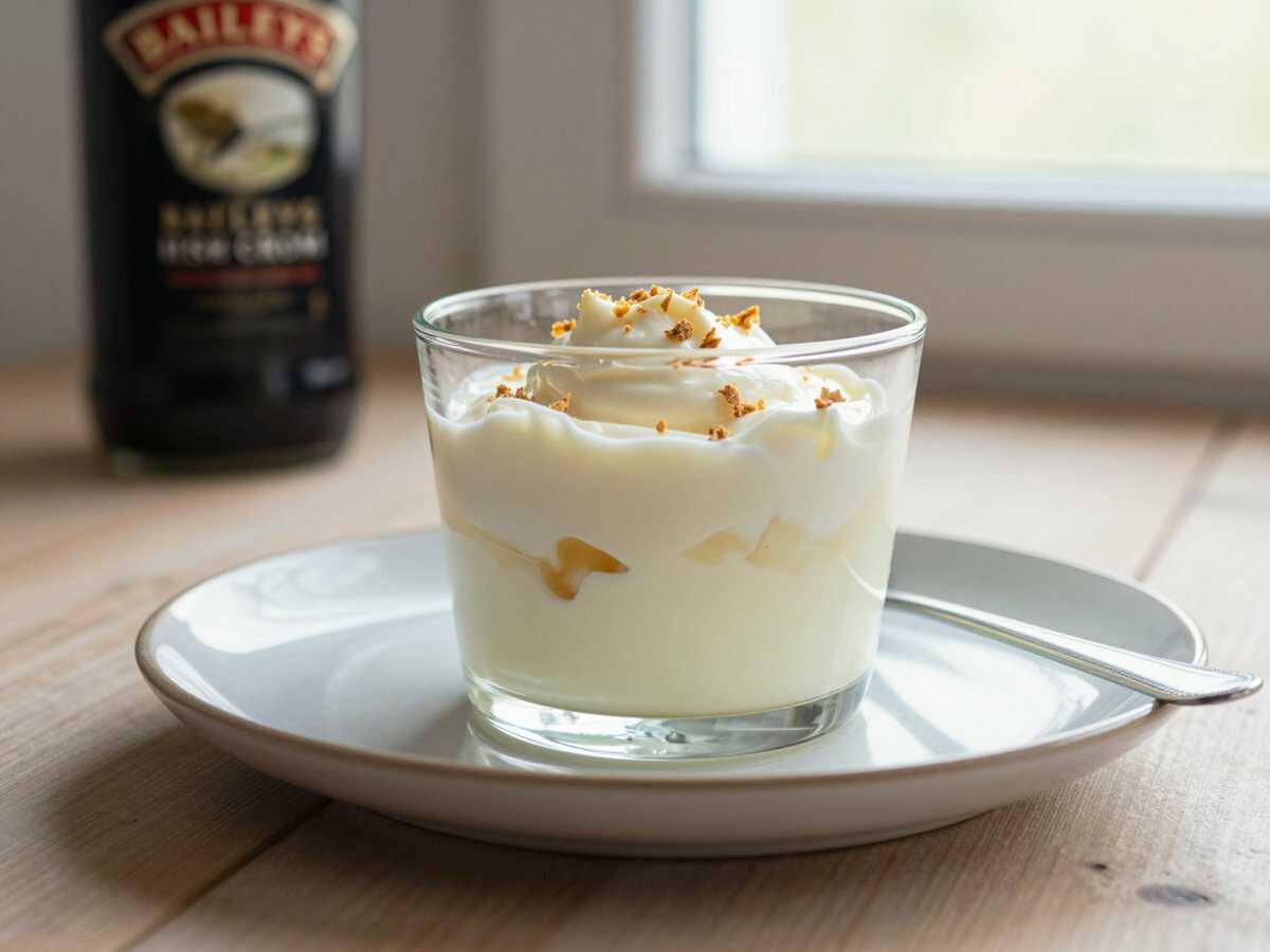 Leckeres Baileys-Dessert im Glas: So einfach machst du es selbst! – während der Zubereitung