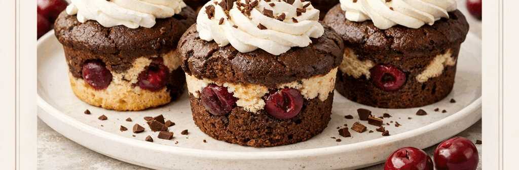 Donauwellen-Muffin-Rezept