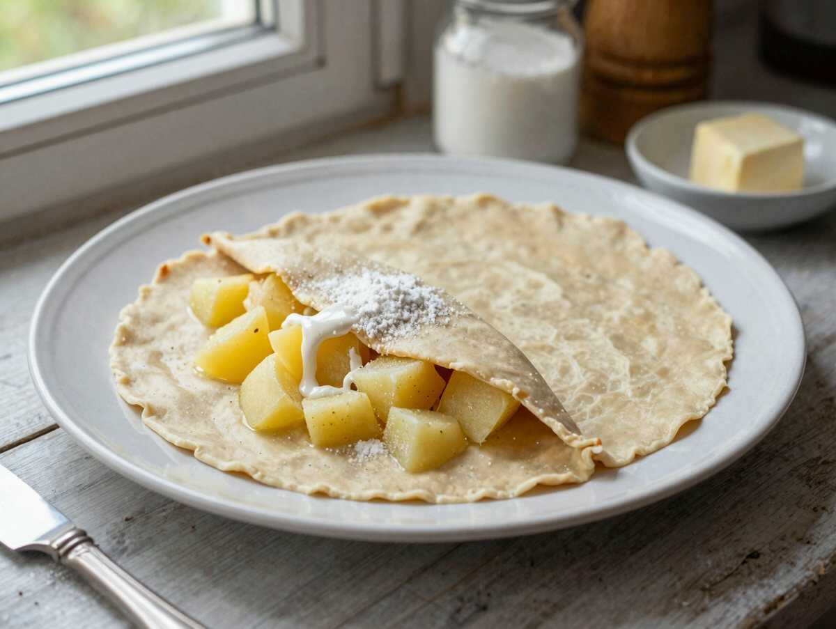 Leckeres Nuss-Strudel Rezept, das Du probieren musst! – während der Zubereitung