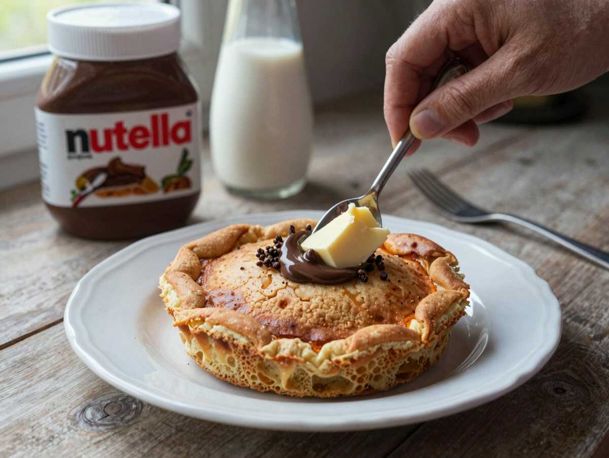 Leckeres Nutella-Tassenkuchen-Rezept, das du ausprobieren musst! – während der Zubereitung