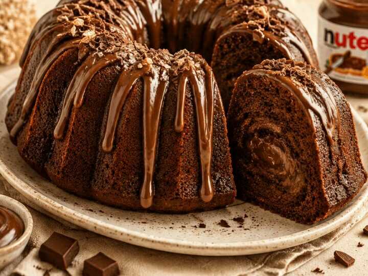 Leckeres Nutella-Gugelhupf Rezept entdecken: Ein Genuss für Schokoladenliebhaber!