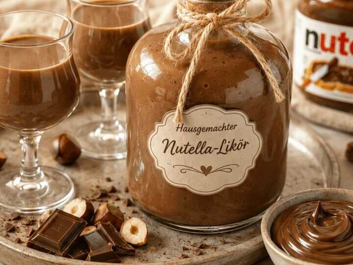 Leckeres Nutella-Likör Rezept, das Sie sofort probieren möchten!